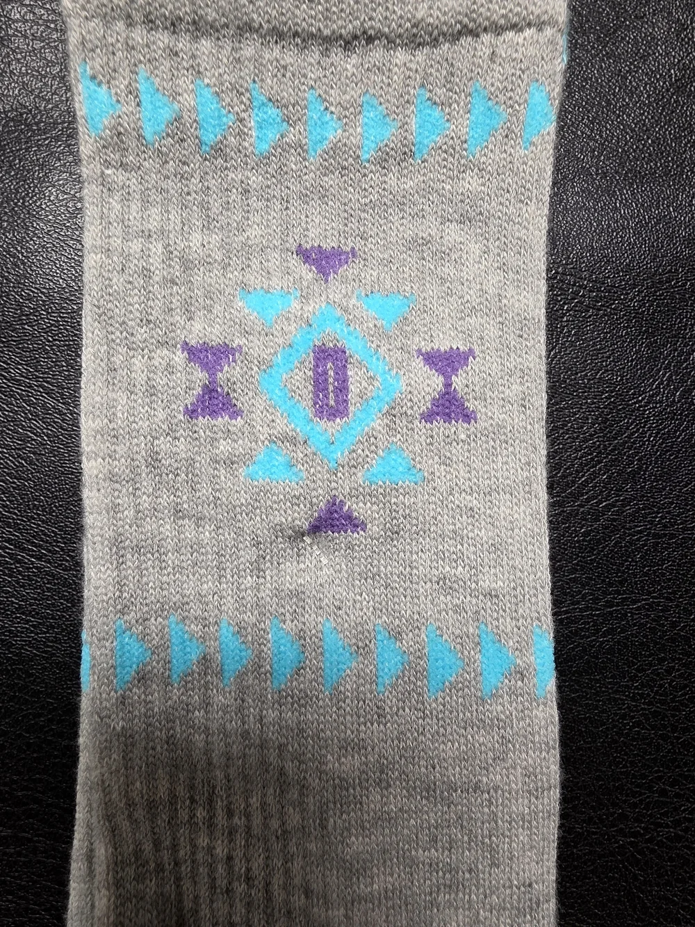 Dickies Women's Dri-Tech Fashion Aztec Crew Socks